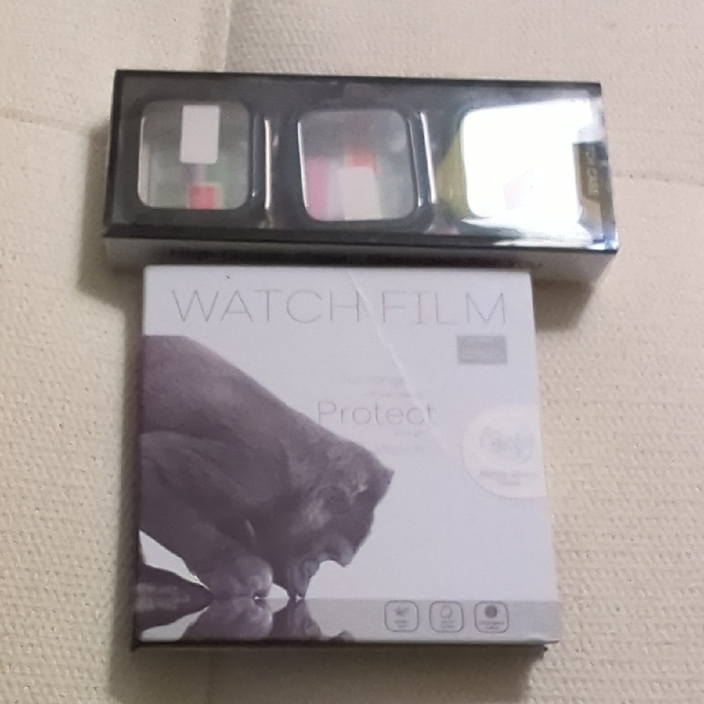Watch Film Screen Protector Set + 6 Watch Case Covers